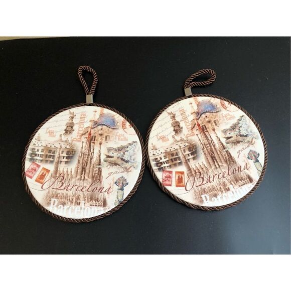 Jumi Two Post Coaster Ceramic Tile Barcelona - Picture 5 of 8